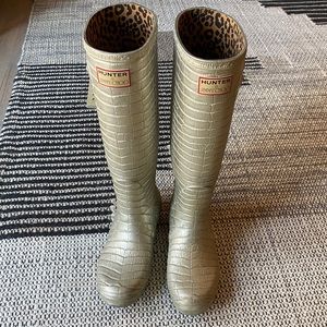 Hunter x Jimmy Choo Rain Boots - 8